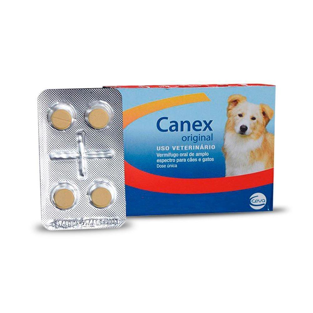 Vermífugo Canex Original 4 comprimidos