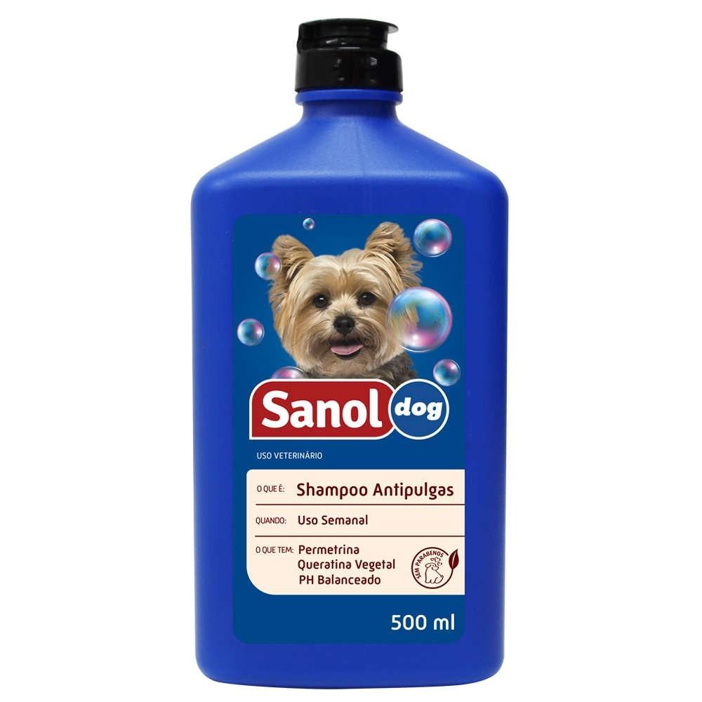 Shampoo Sanol AntiPulgas 500 ml