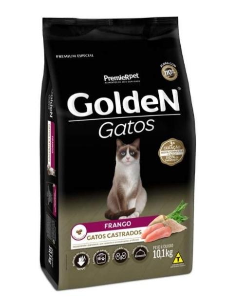 Golden Gatos Castrados Frango 10,1 kgs